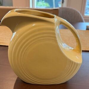 Fiestaware Harlequin Yellow Large Pitcher
